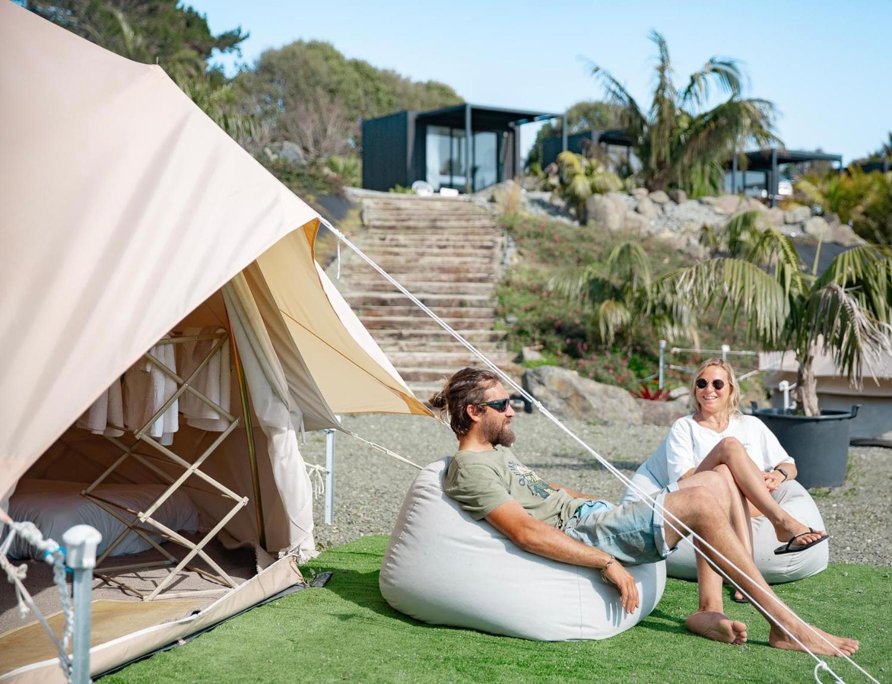 Aotearoa Surf Eco Pods Ξενοδοχείο Te Arai Εξωτερικό φωτογραφία